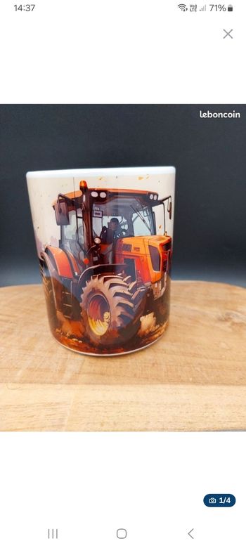 Mug tracteurs