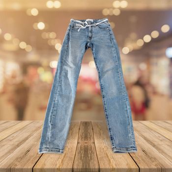 Jean Skinny/Slim - Délavé Clair