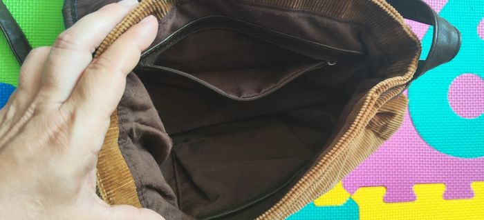 Sac en velours côtelé femme - photo numéro 5