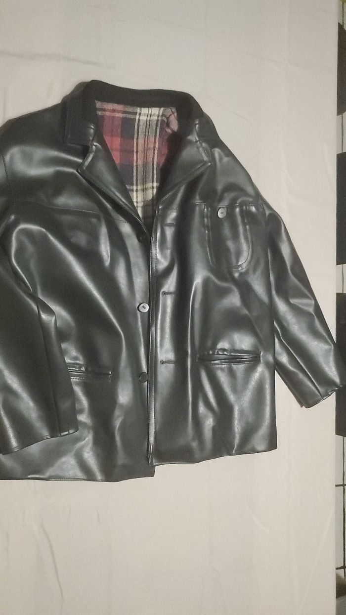 Blouson Cuir Vintage - photo numéro 5