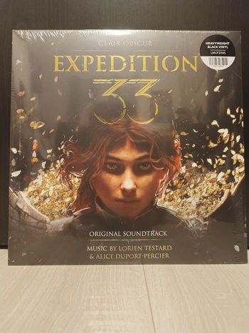 🎵 Clair Obscur: Expedition 33 – Original Soundtrack Vinyle 2LP Heavyweight Black Vinyl – NEUF / SCELLÉ