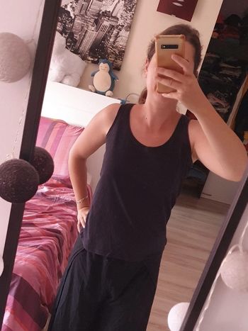 Débardeur noir la redoute M