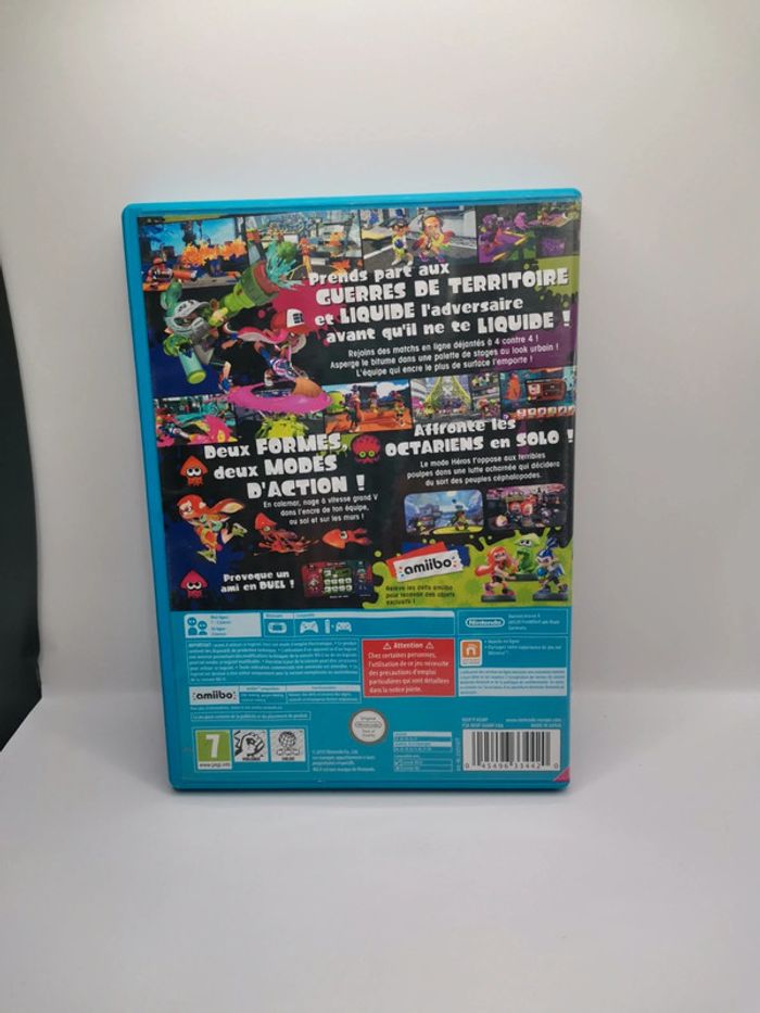Jeux nintendo wii u splatoon - photo numéro 2