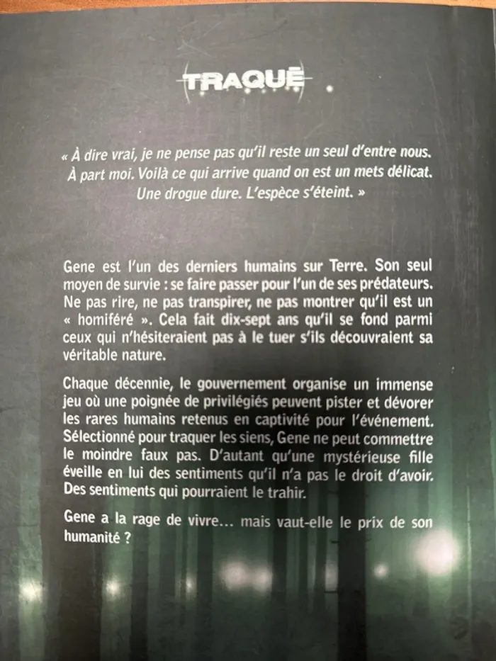 Traqué de Andrew Fukuda - photo numéro 3