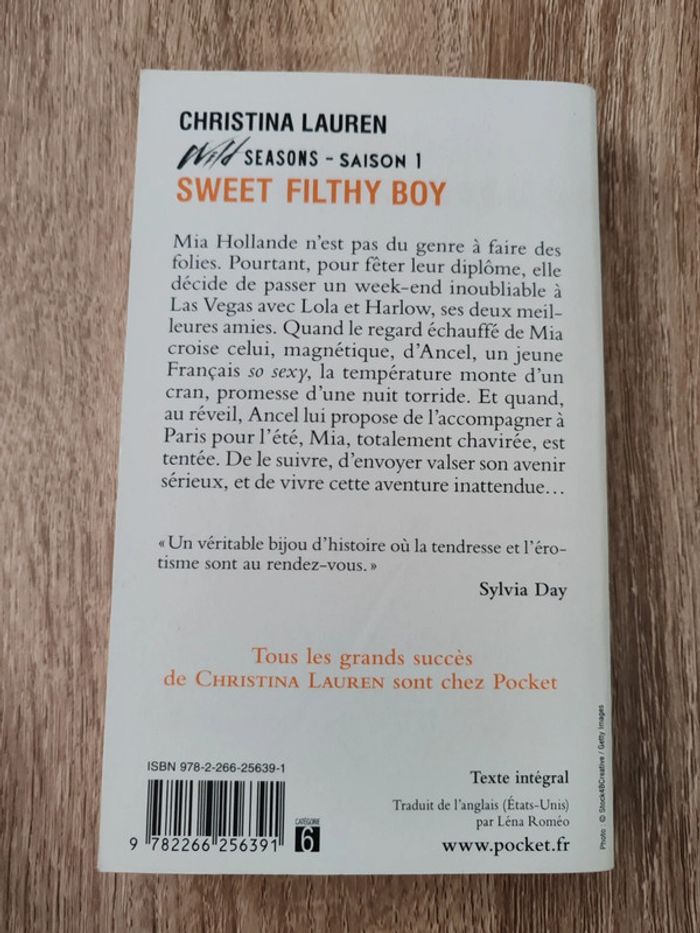Christina Lauren 🟣 Wild seasons saison 1 Sweet filthy boy - photo numéro 2