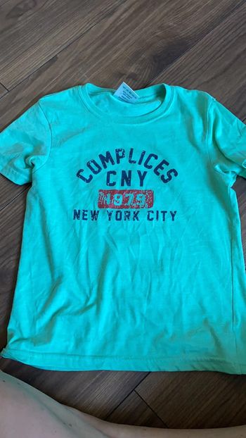 T-shirt vert complices 10 ans