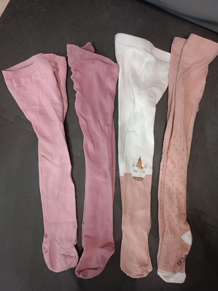 Lot de 4 collants fille 3ans