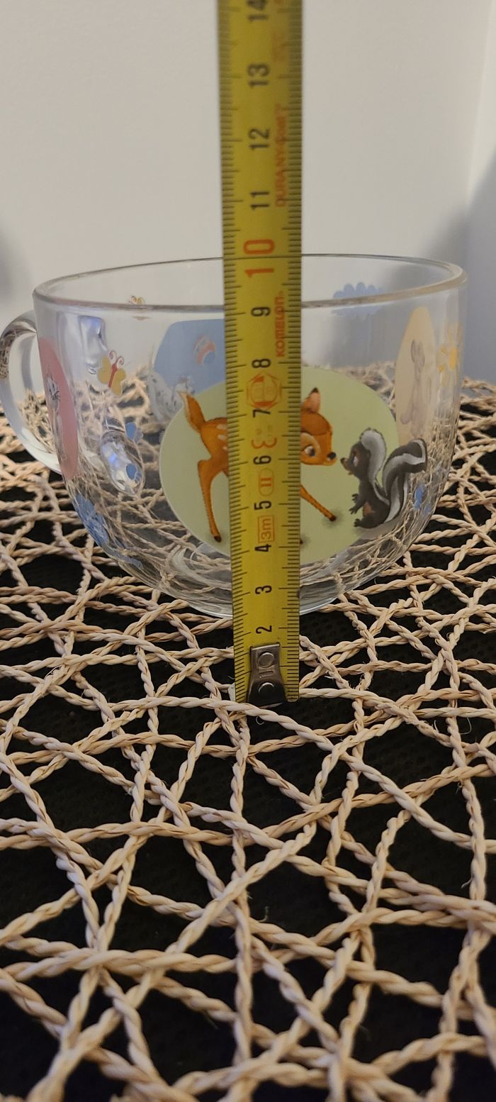 bol verre vintage figurines disney - photo numéro 5