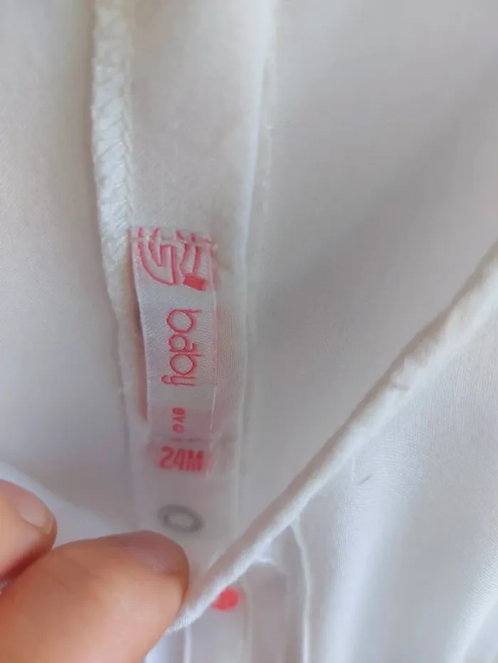 Robe légère baby Gémo 24 mois - photo numéro 2