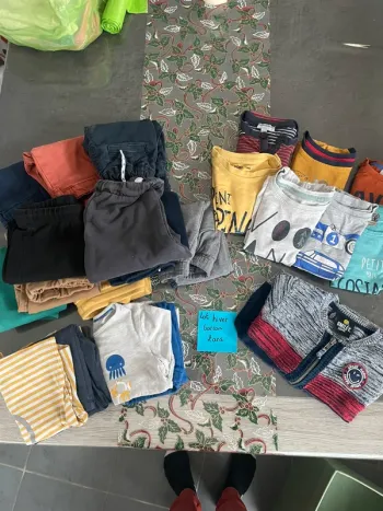 Lot vêtement hiver 2 ans garçon