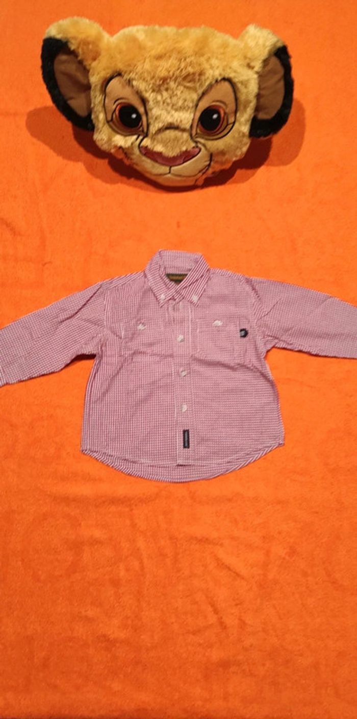 Chemise manches longues Timberland 18 mois