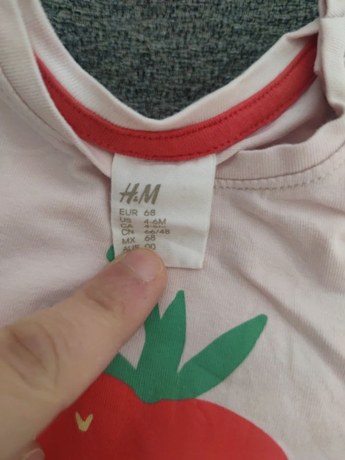 Tee shirt fraise - photo numéro 2