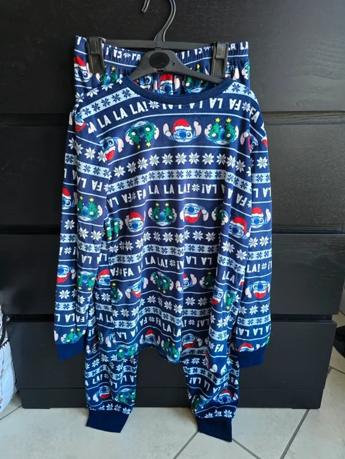 pyjama stitch Noël Disney