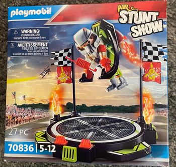 Playmobil 70836 Air Stuntshow Pilote avec réacteur