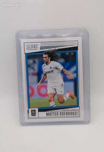 Carte Panini score Ligue 1 2022-23 Matteo Guendouzi n°98.