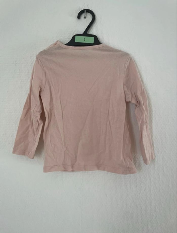 T-shirt manches longues bébé fille - taille 24 mois - photo numéro 3