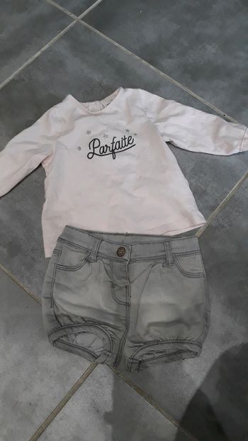 Ensemble tape à l'oeil taille 6 mois