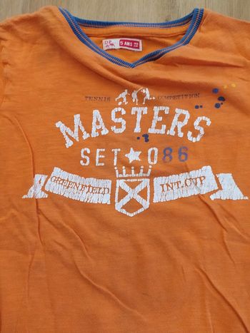 T-shirt  DPAM 5 ans  masters