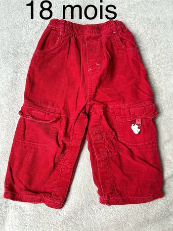 Pantalon chaud 18 mois