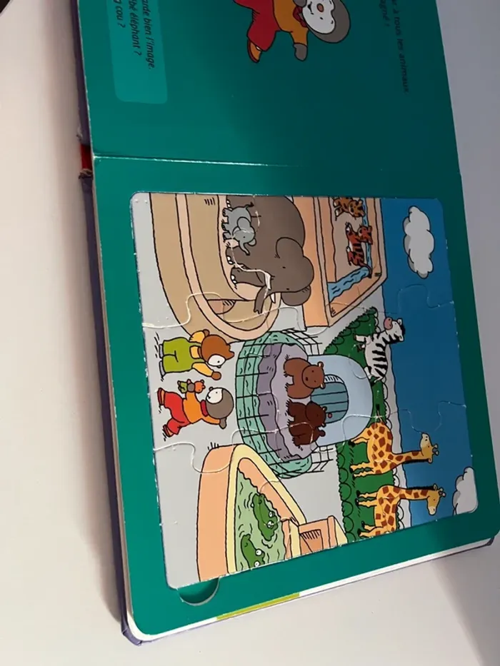 Livre puzzle tchoupi - photo numéro 2