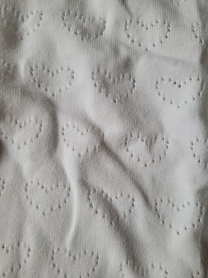 Ensemble pull à cœurs et pantalon coupe paperbag taille 36 mois - photo numéro 3