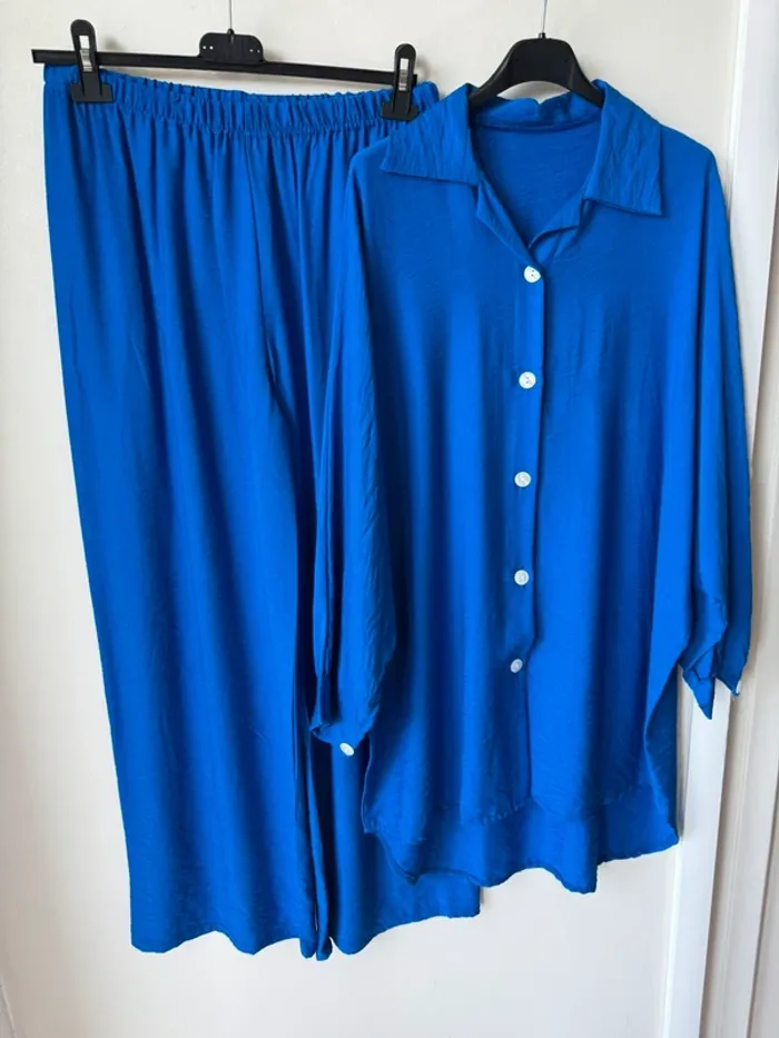 Ensemble bleu roi - photo numéro 3