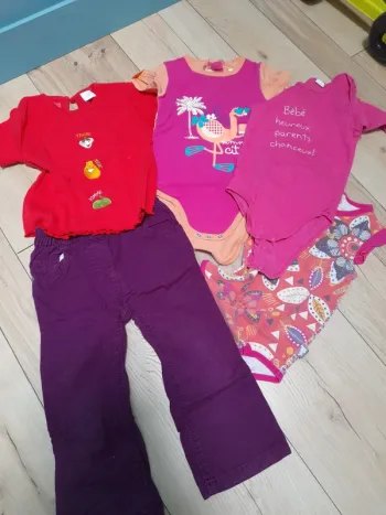 Lot pour fille de taille 24 mois