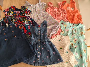 Lot vêtements été 18 mois fille