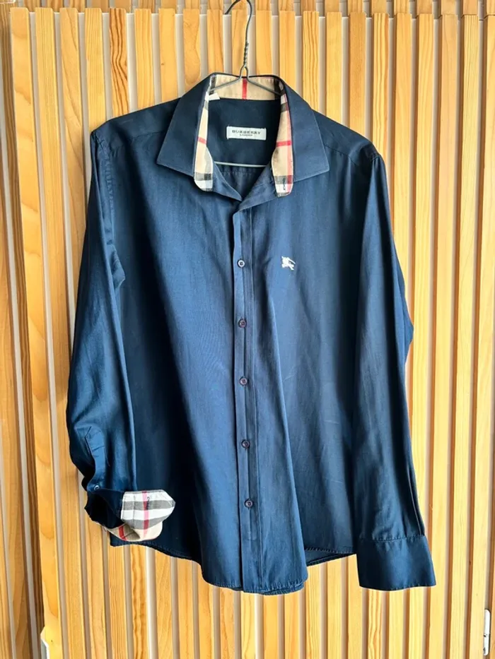 Chemise Marine Burberry
