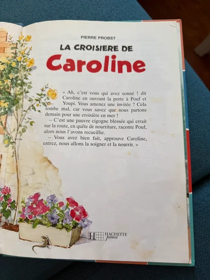 Livre rare Caroline et ses amis - Hachette - la Croisière de damiers - photo numéro 4
