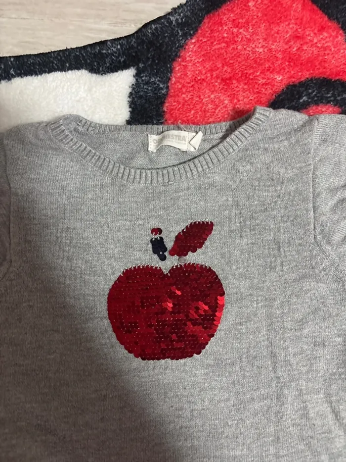 Robe pull sans manche gris Orchestra 4 ans - photo numéro 2