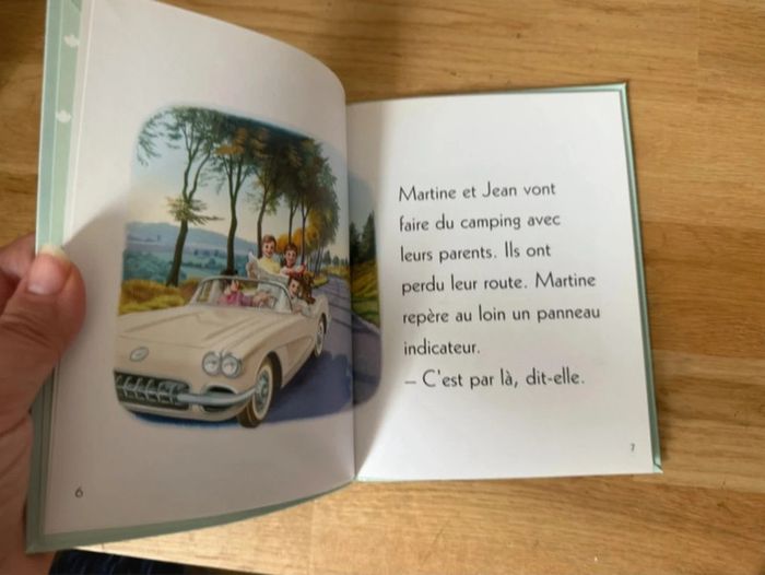 Livre Je commence à lire Martine fait du camping - photo numéro 5
