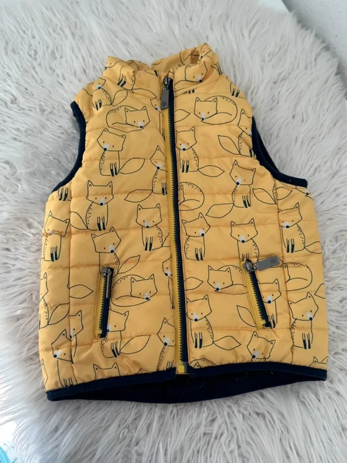 Veste sans manches 18 mois