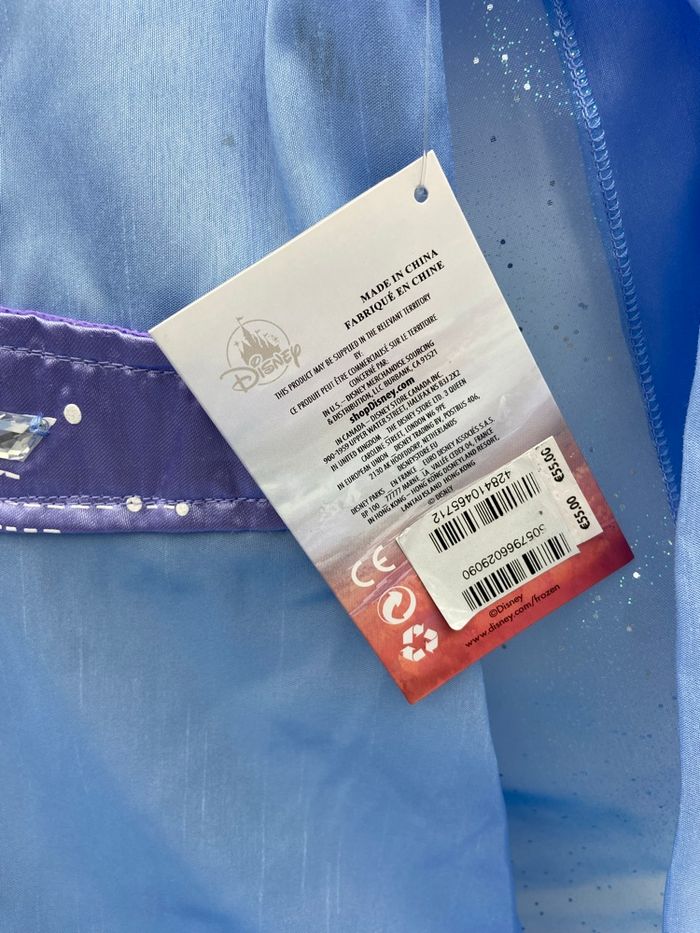 Déguisement / Costume Elsa pour enfants (10ans) La Reine des Neiges 2 / Robe de princesse - photo numéro 6