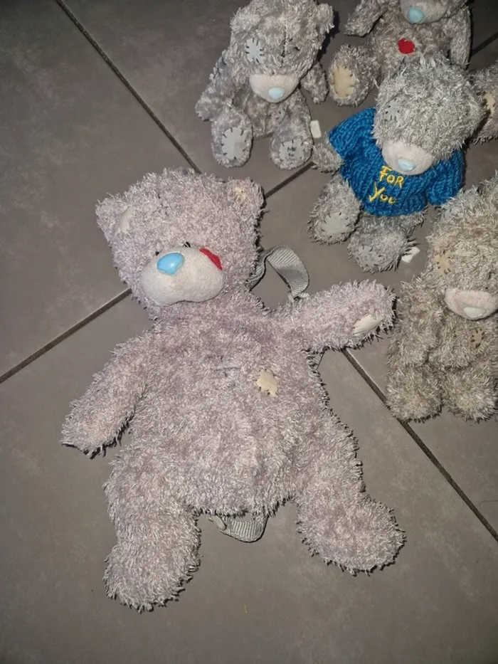 Lot d’ours en peluche Tatty Teddy Me to You + sac à dos ours - photo numéro 2