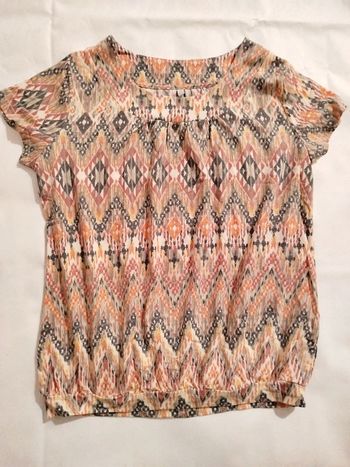T-shirt top motif africain
