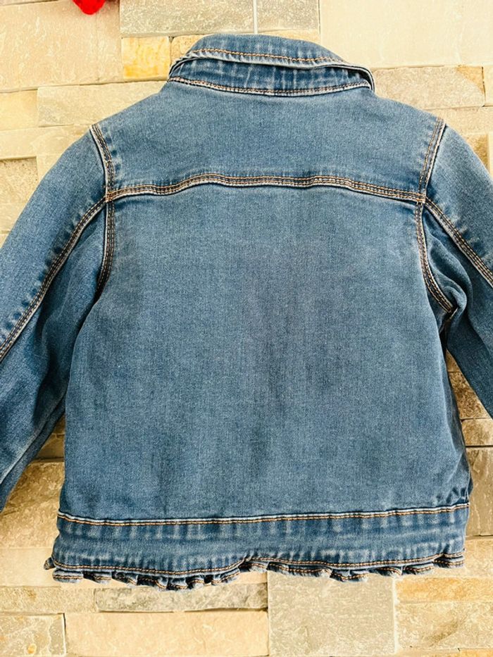 Veste en jeans bébé fille briyht - photo numéro 5