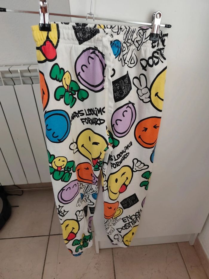 Bas de jogging smiley