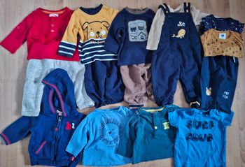 Lot de vêtements bébé garcon 3 mois majoritairement neuf 