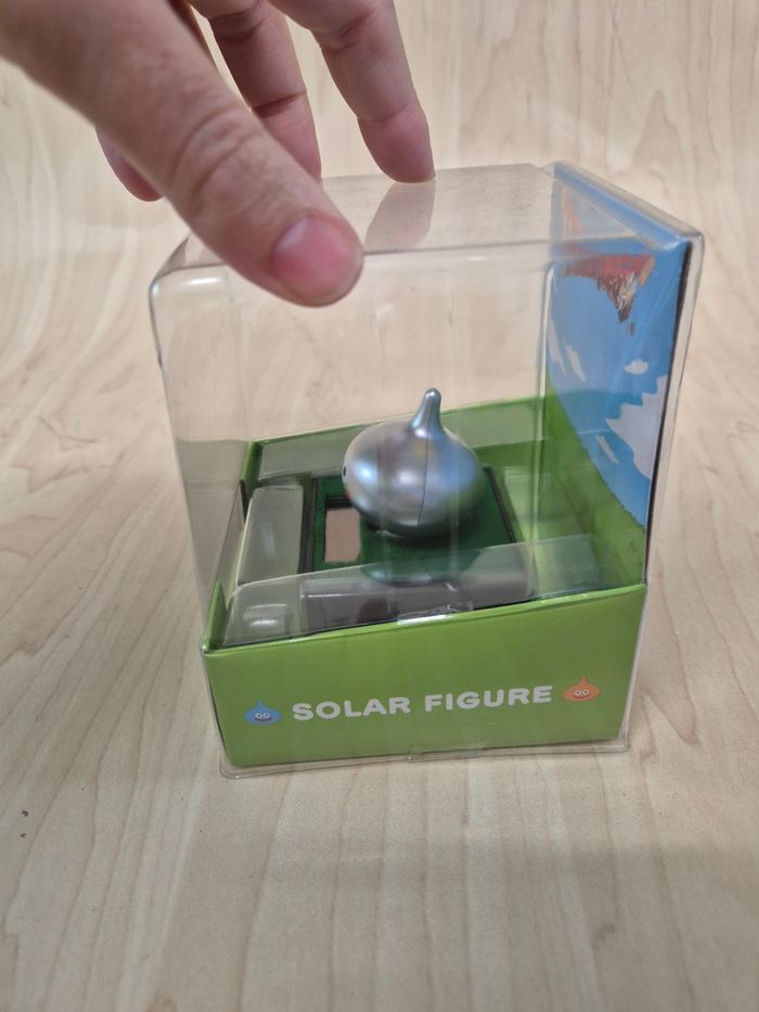 Figurine solaire Dragon Quest Metal Slime - photo numéro 3