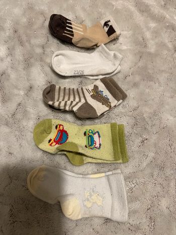 Lot de 5 paires de chaussettes 22/26
