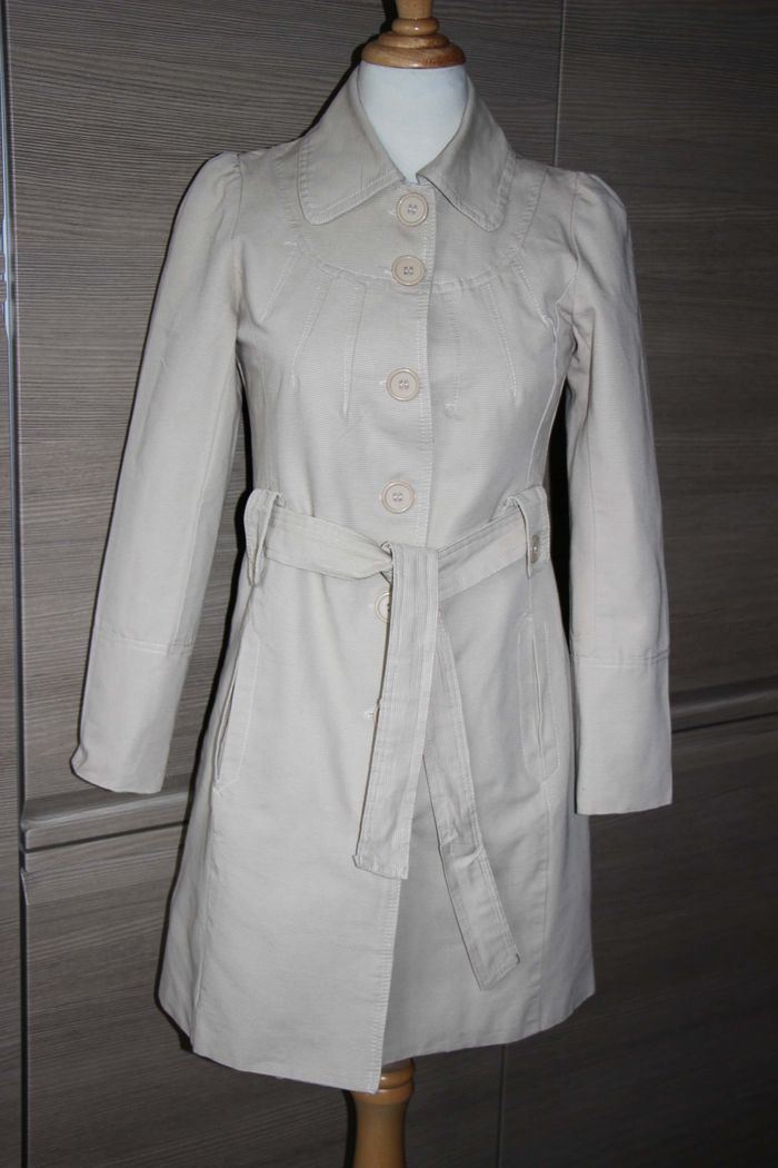 trench femme taille 36 Voyelles beige
