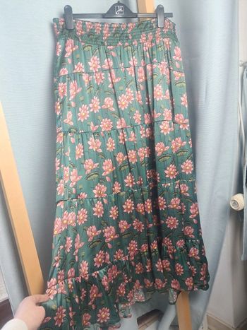 Md'M jupe été longue T.46 neuve