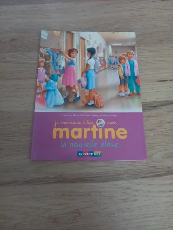 Martine la nouvelle élève
