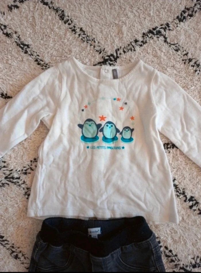 Ensemble jeans t-shirt - photo numéro 2