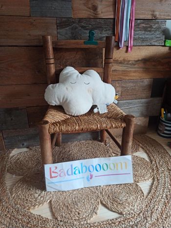 Peluche coussin nuage sauthon tbe