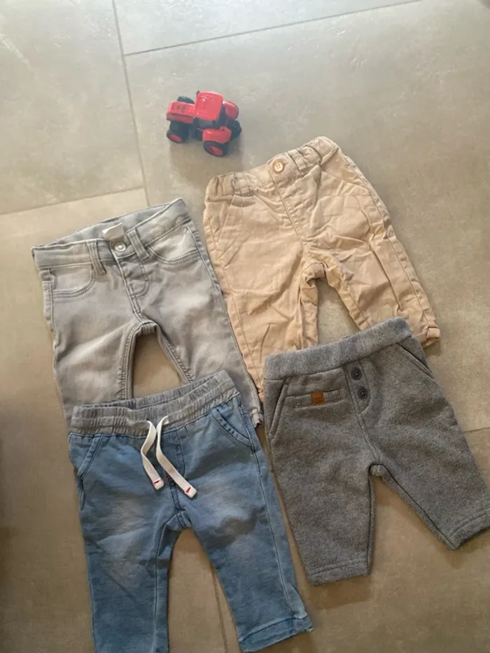 Lot pantalons 3 mois