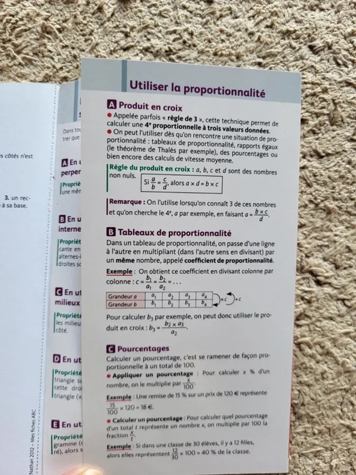 Mes fiches ABC du brevet Neuf - Mathématiques- Nathan - photo numéro 11