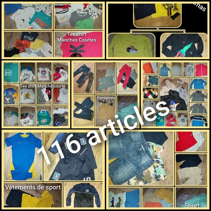 Lot 116 article Garcon 6 ans