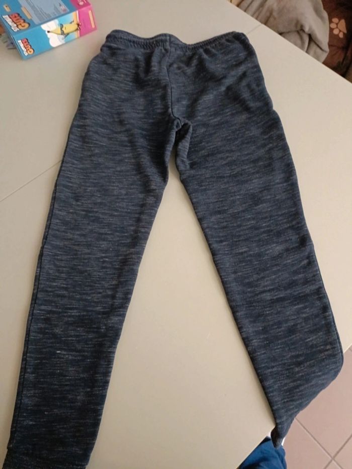 Jogging Kiabi bleu gris 10 ans - photo numéro 7